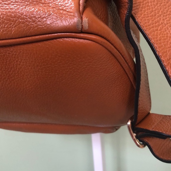 Valentino Womens Brown Studded Outer Pockets Zipper Backpack main image 6